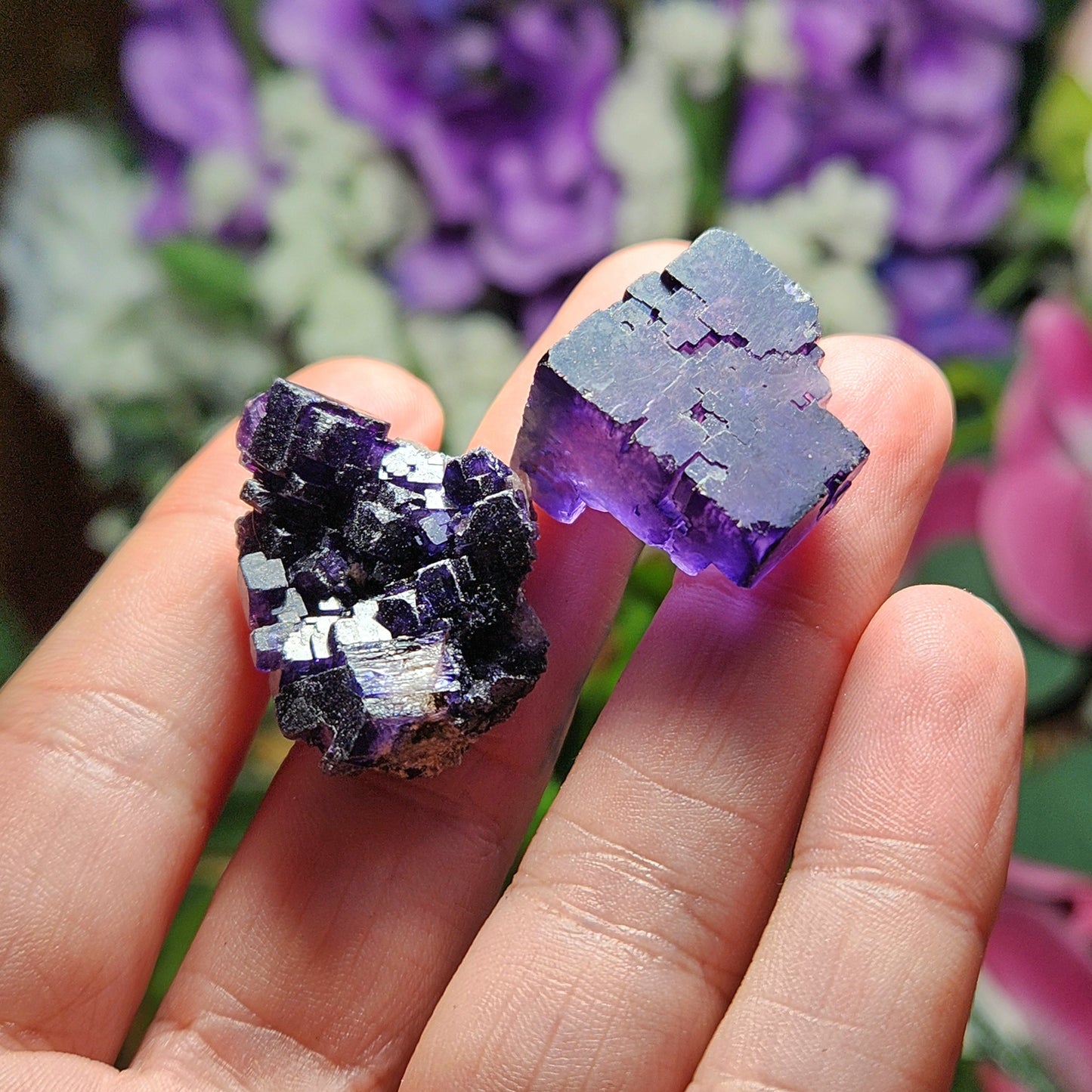 Etched Fluorite