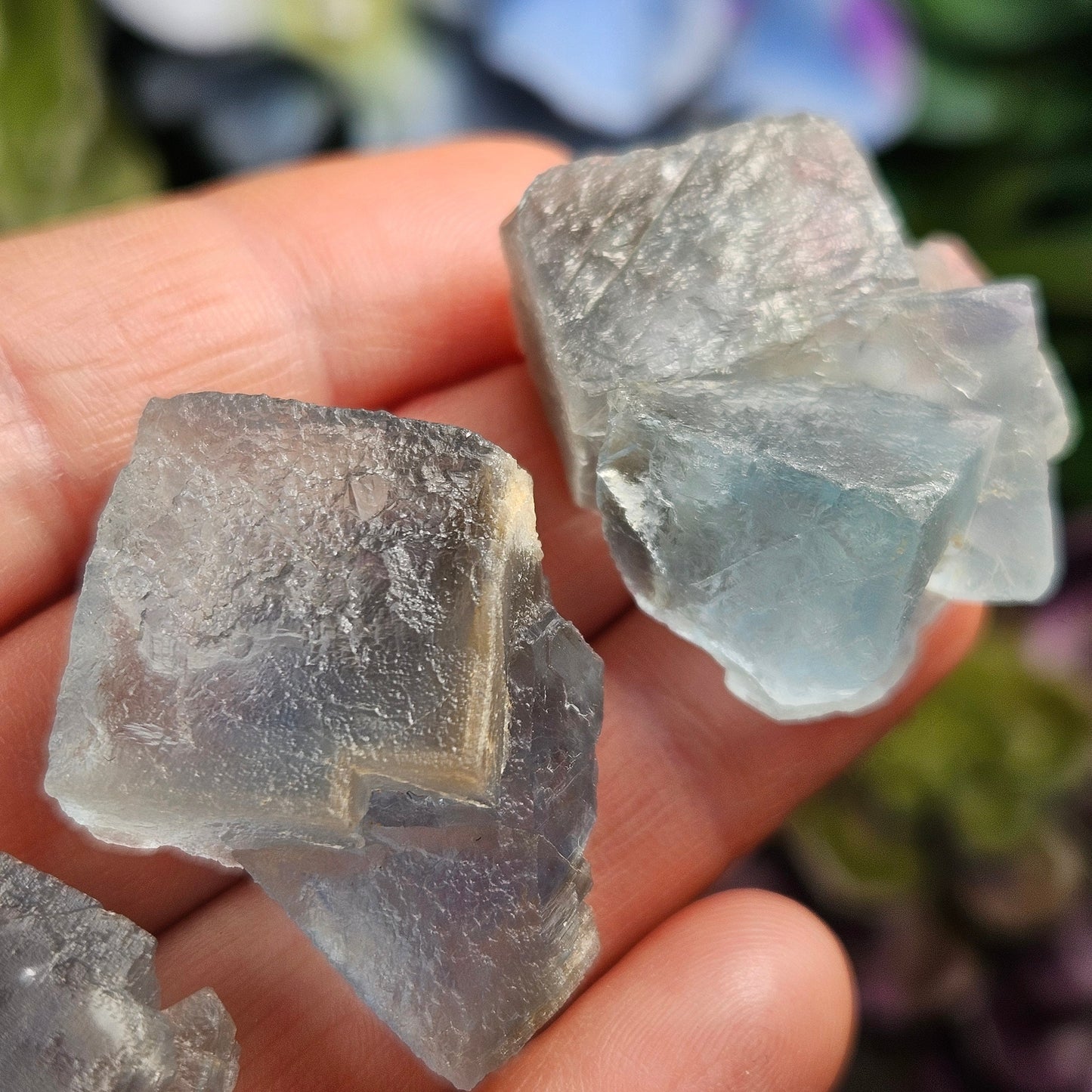 Cubic Blue Fluorite