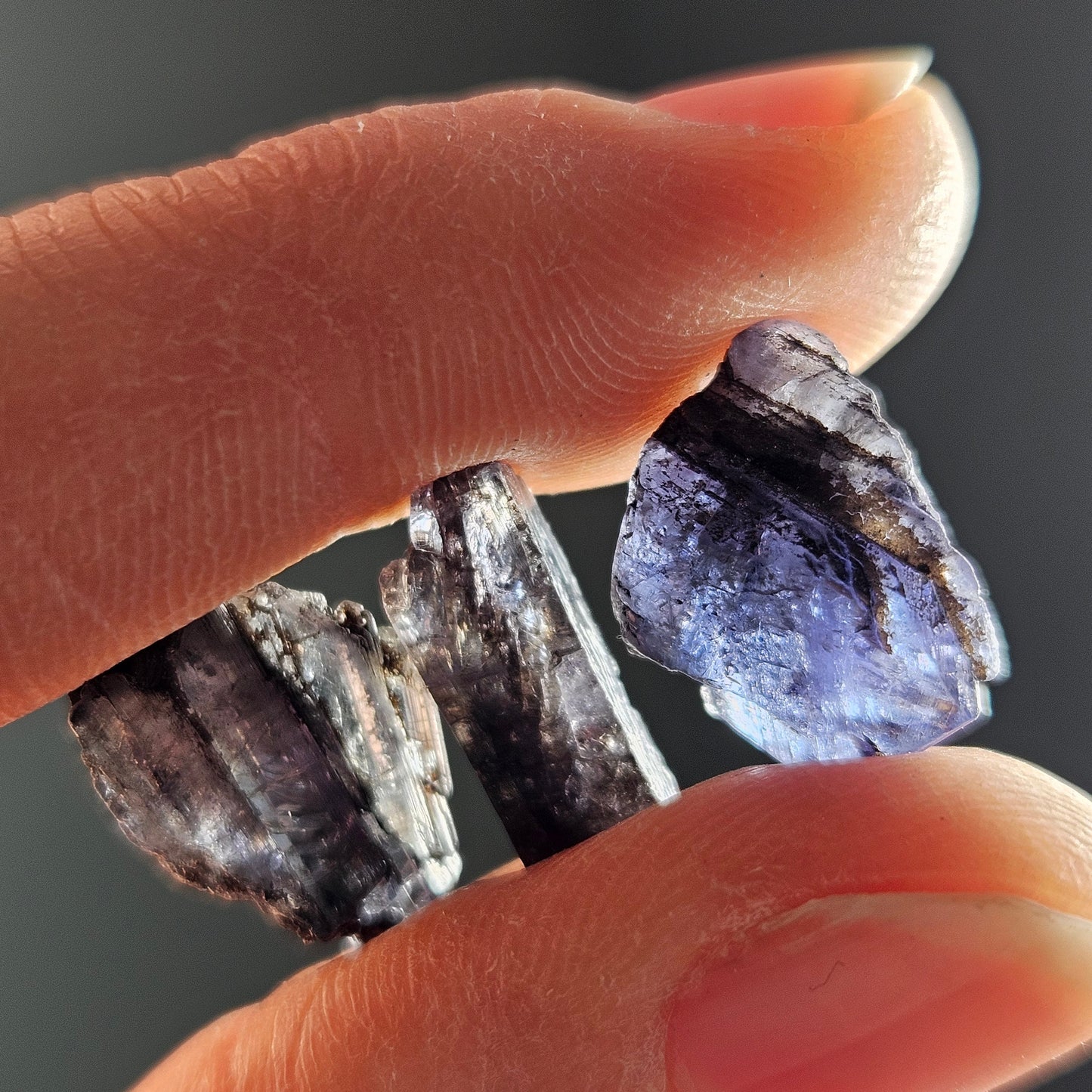 Untreated Tanzanite Crystal