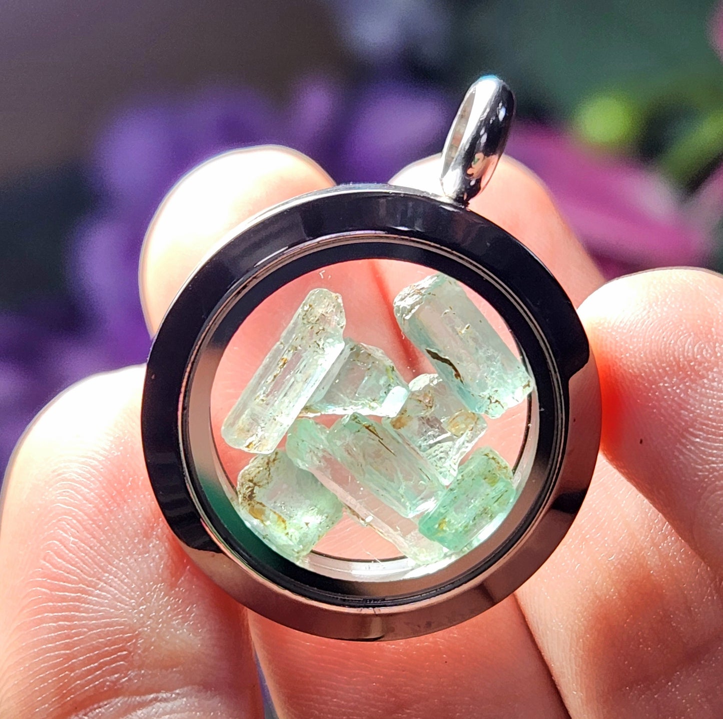 Colombian Emerald Pendant