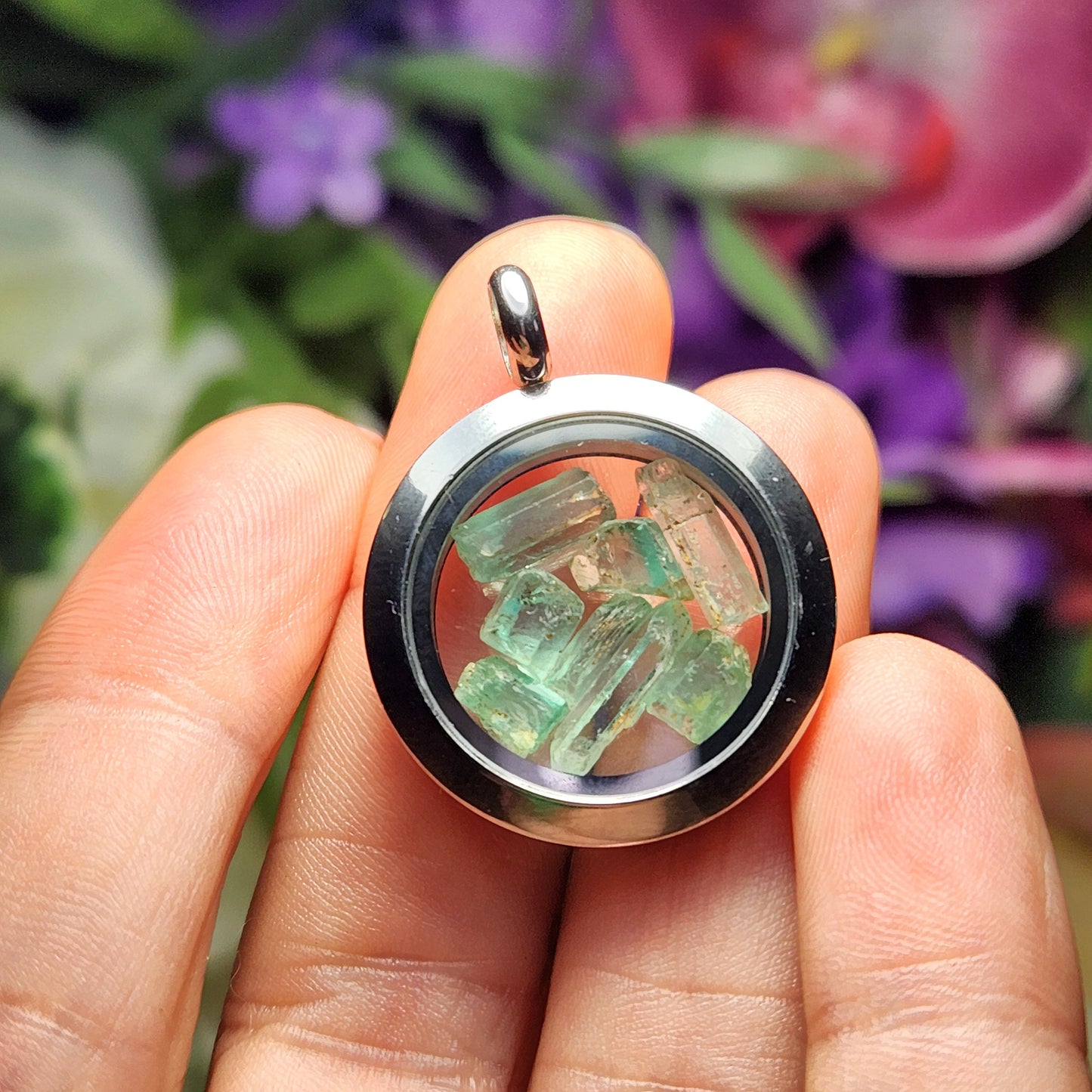 Colombian Emerald Pendant