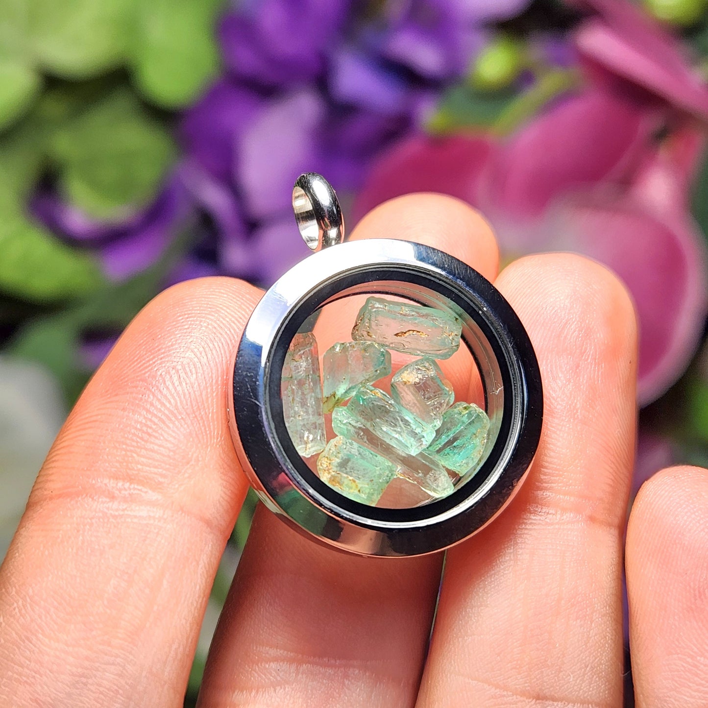 Colombian Emerald Pendant