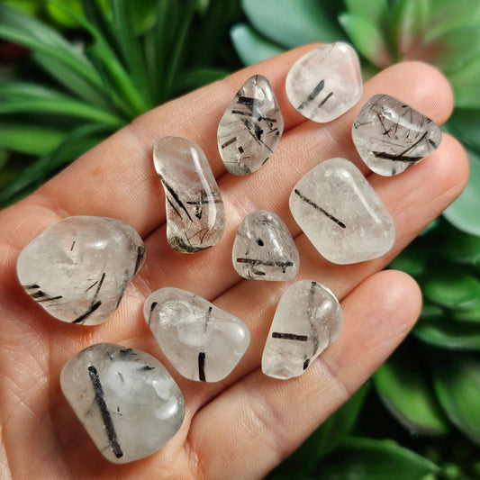 Black Tourmalinated Quartz