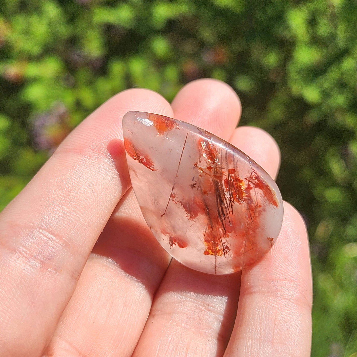 RED Rutilated Quartz