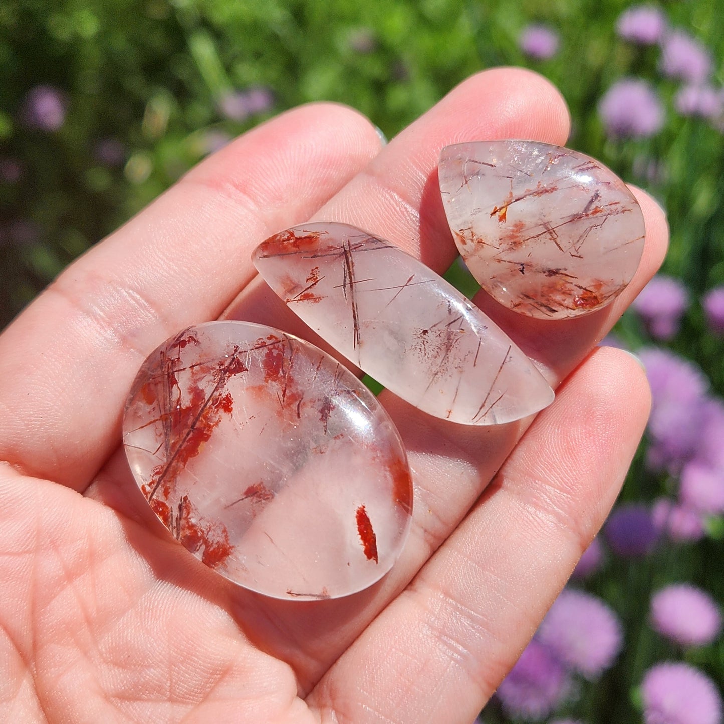 RED Rutilated Quartz
