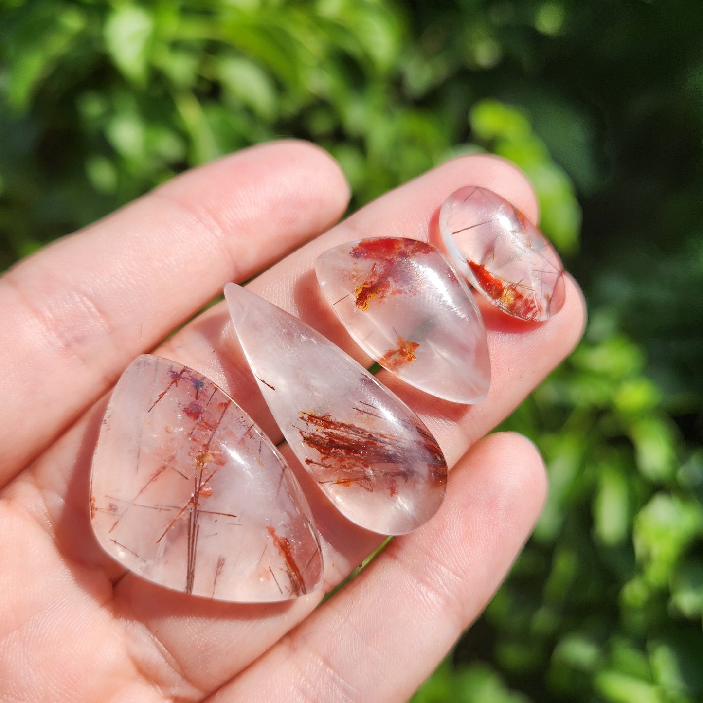 RED Rutilated Quartz