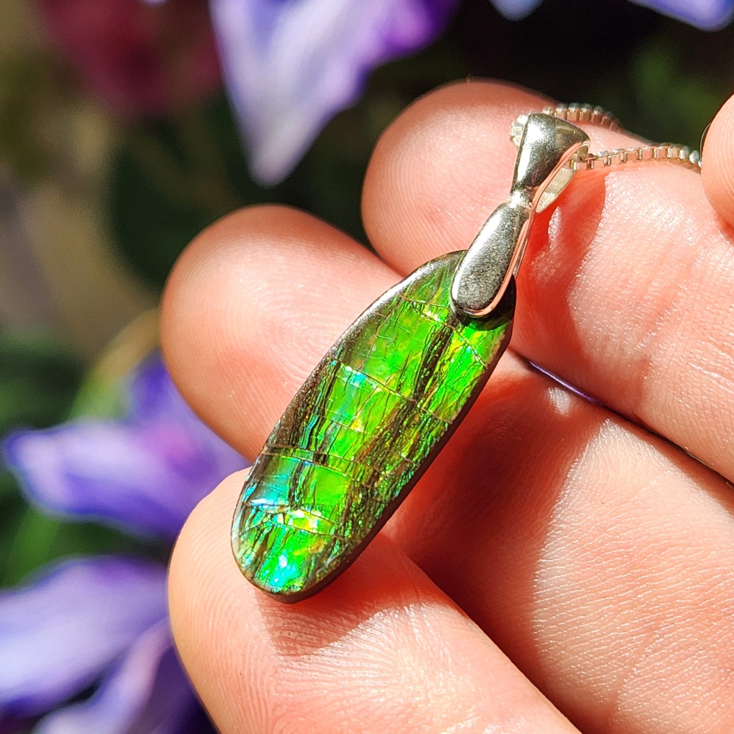 Ammolite Pendant