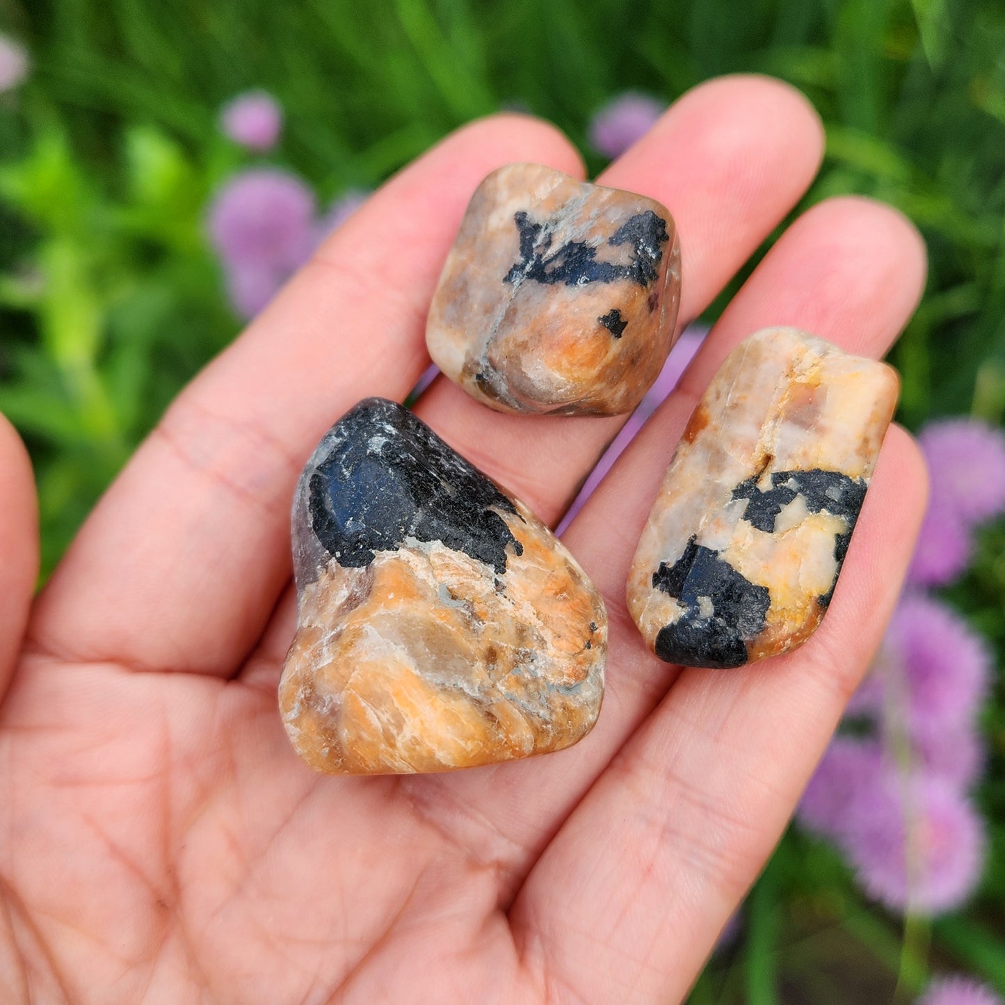 Black Tourmaline & Moonstone