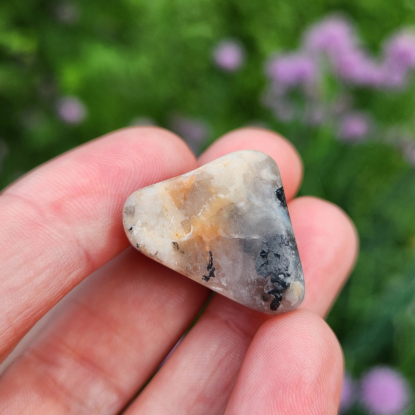 Black Tourmaline & Moonstone