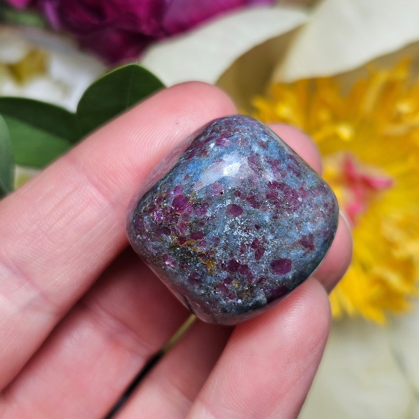 Ruby Kyanite Crystal