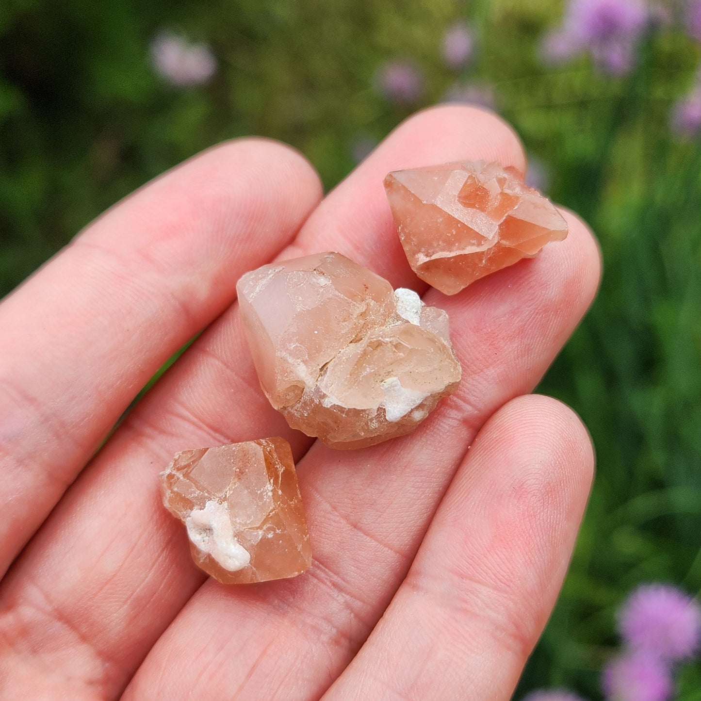 PINK Beta Quartz Crystal