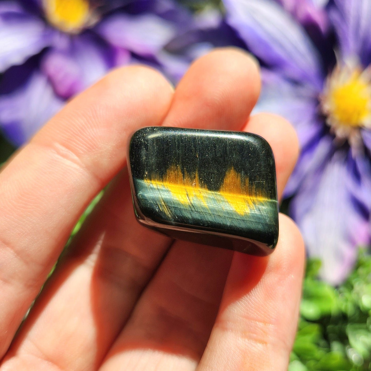 Blue Tigers Eye Crystal