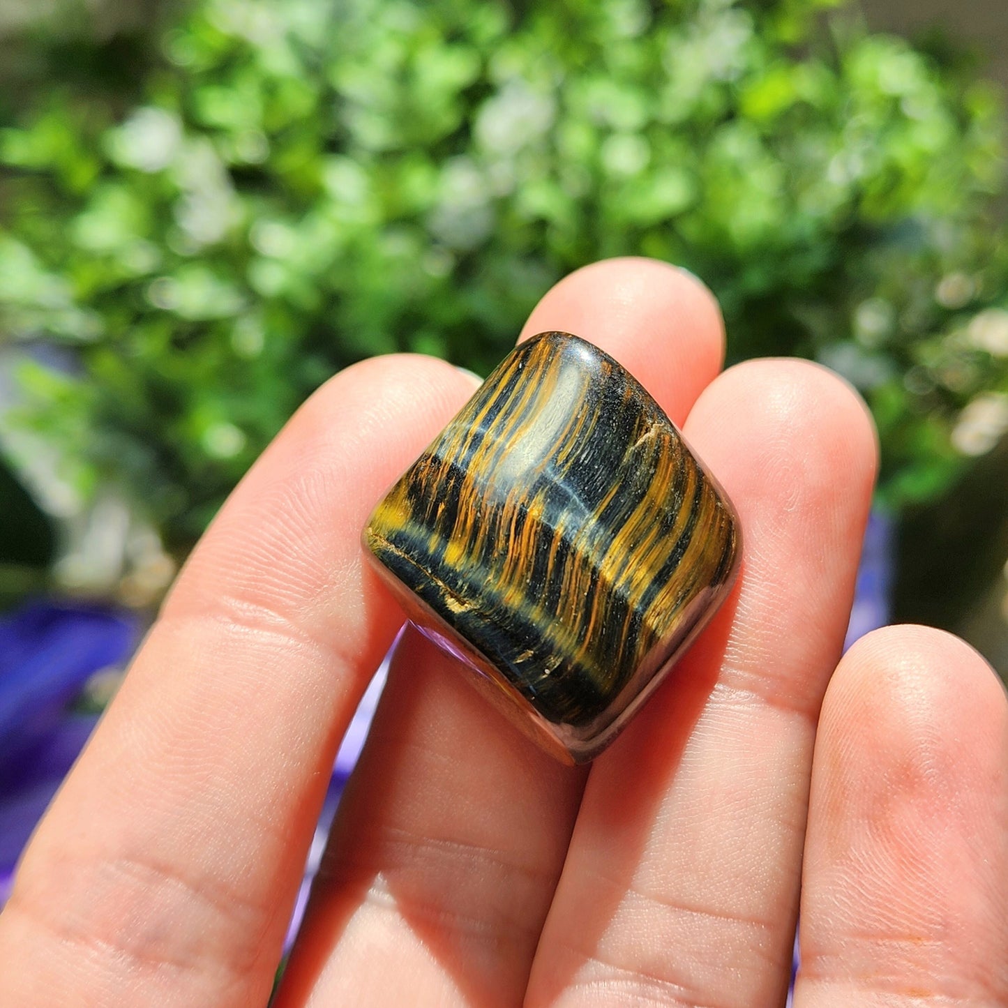 Blue Tigers Eye Crystal