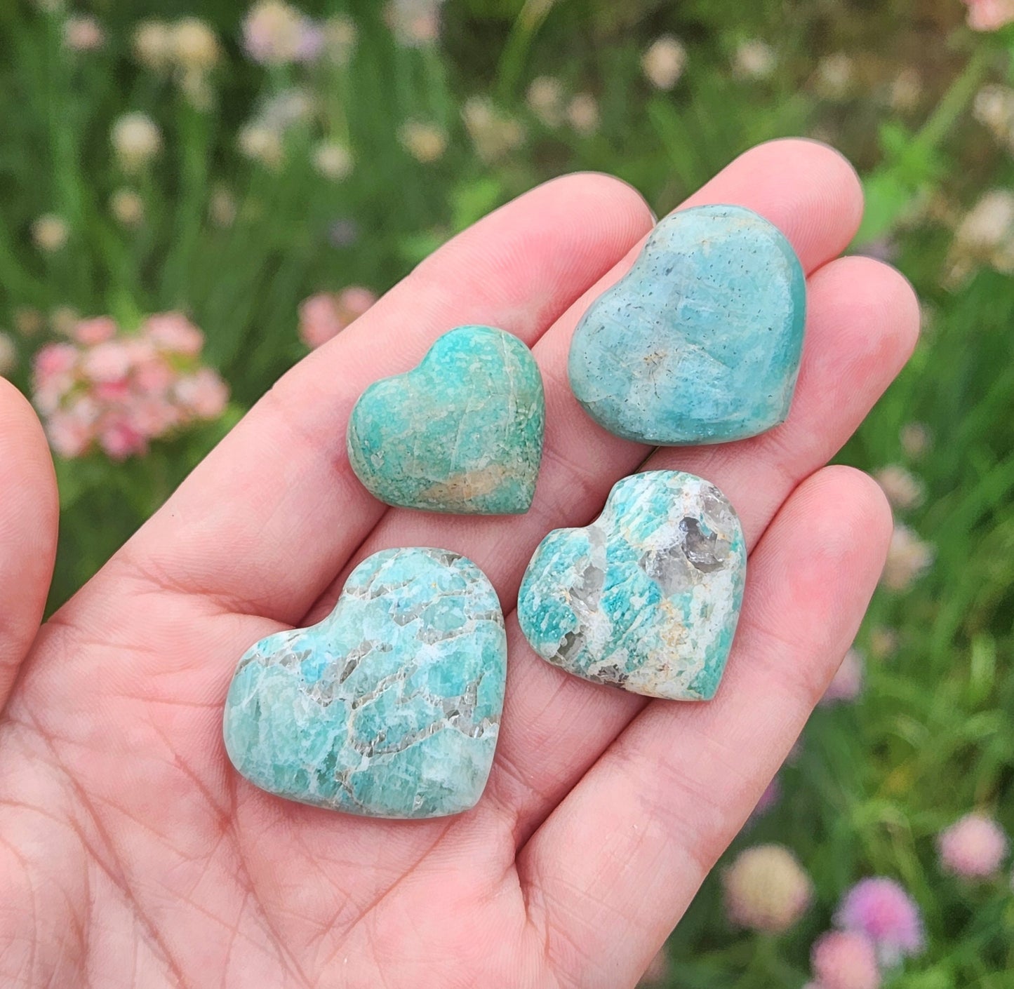 Amazonite Heart