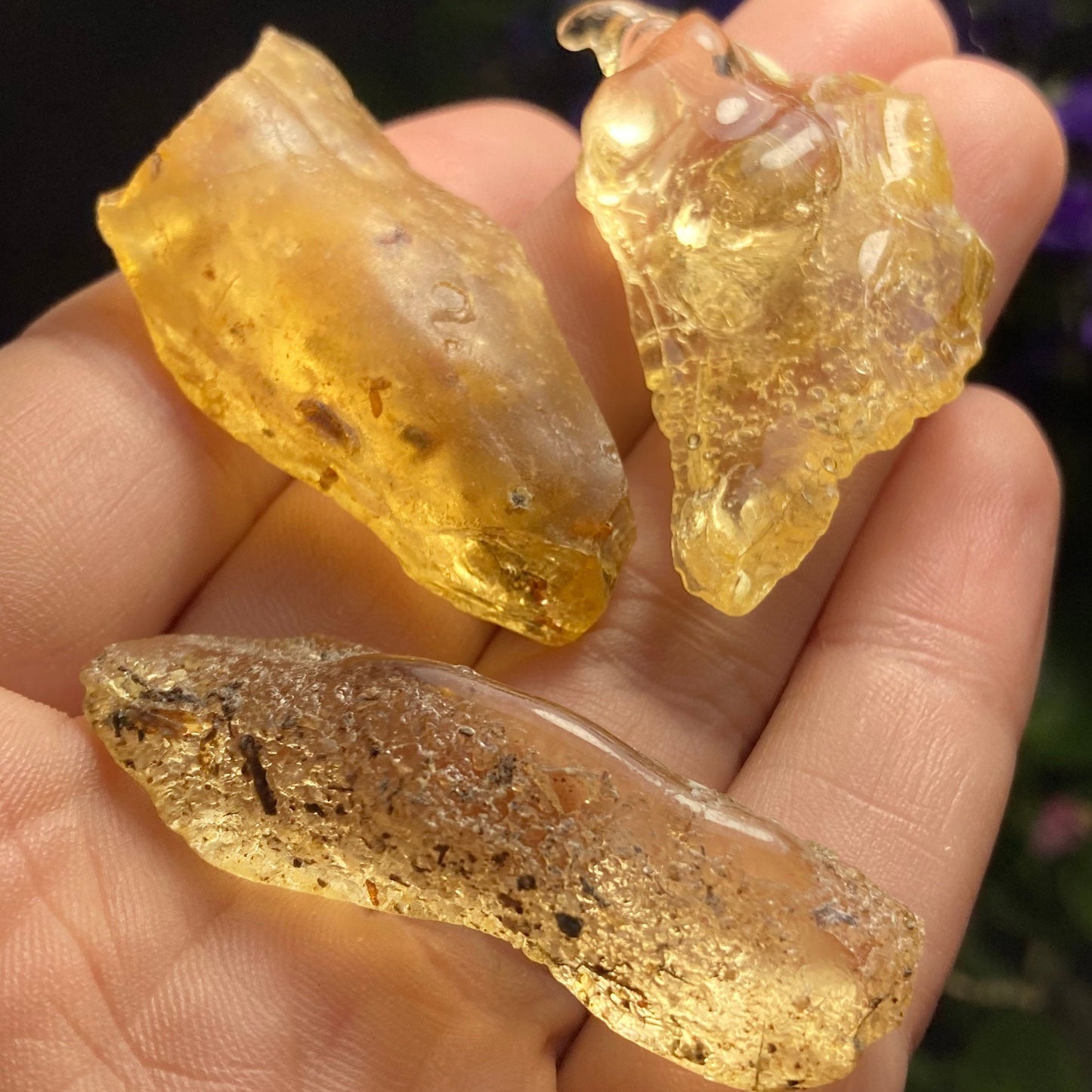 Natural Amber Specimen