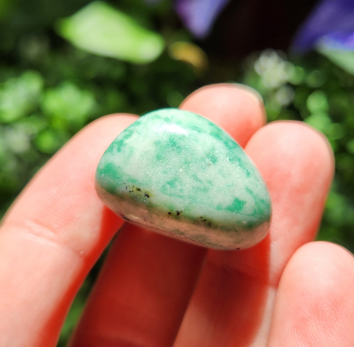 Emerald Fuchsite in Quartz
