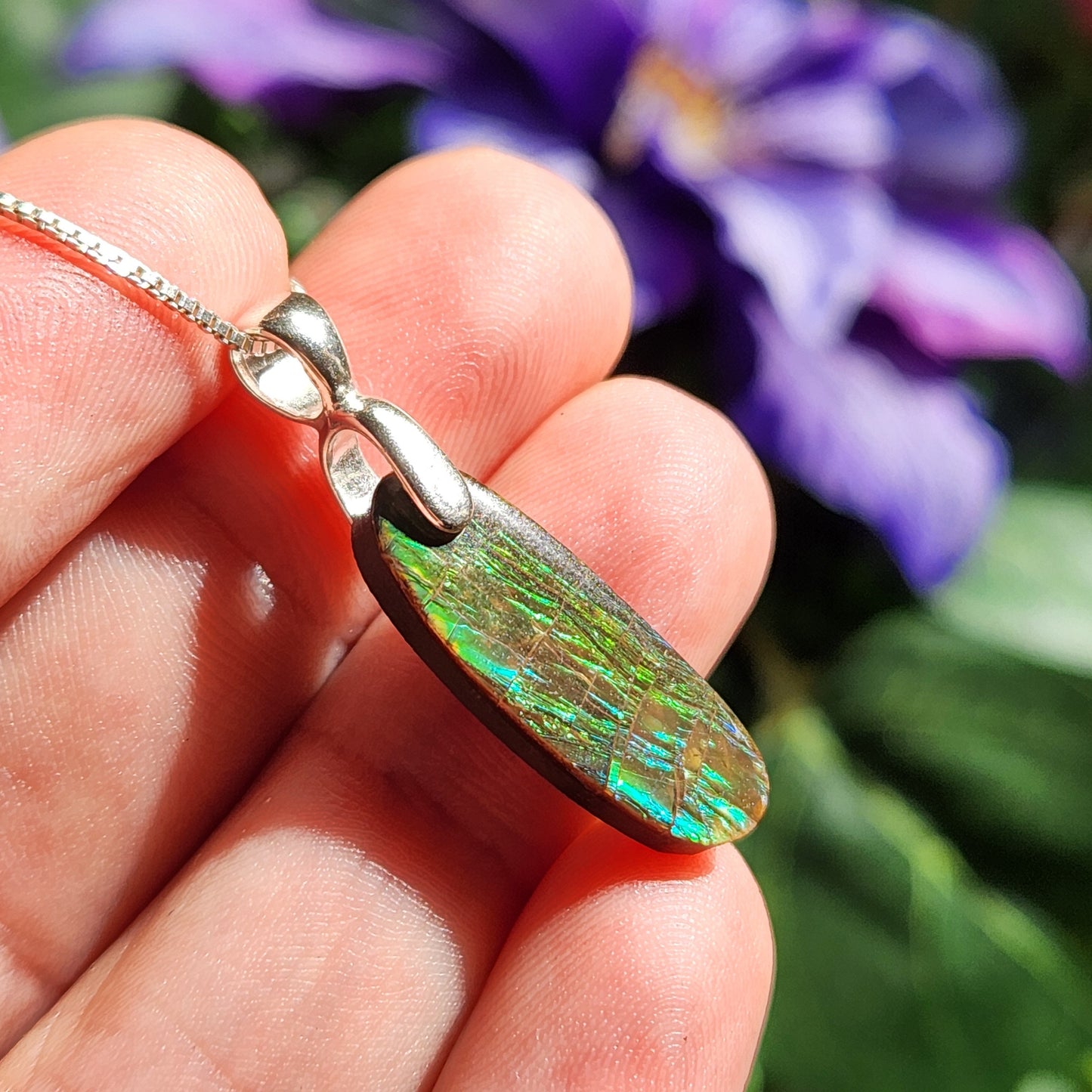 Ammolite Pendant