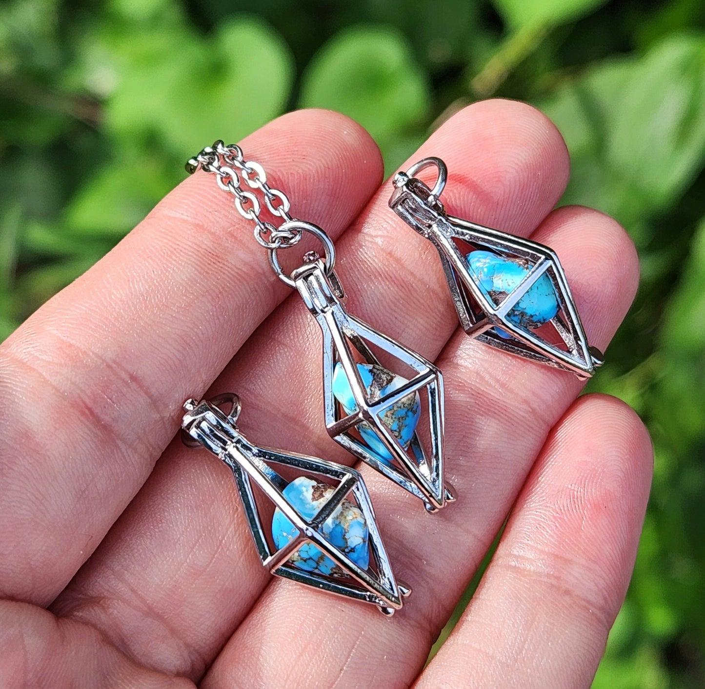 Kazakhstan Turquoise Pendant