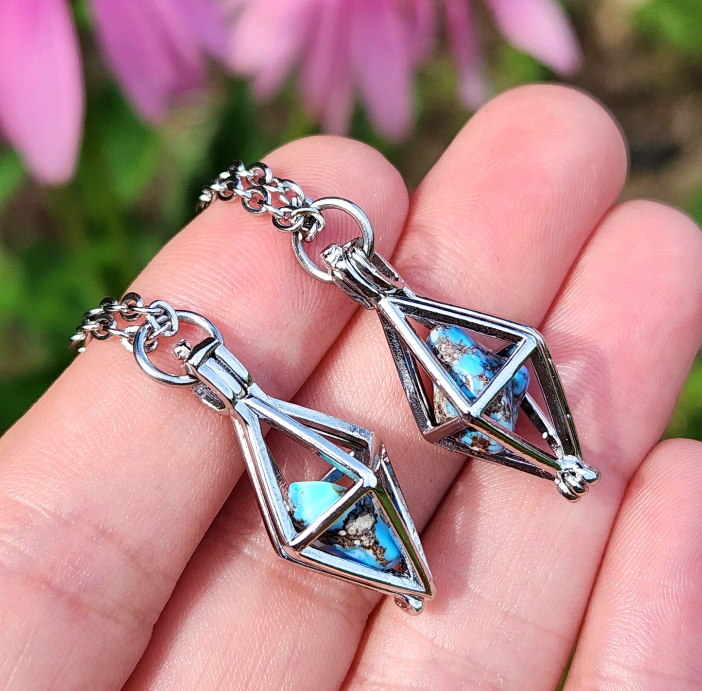 Kazakhstan Turquoise Pendant