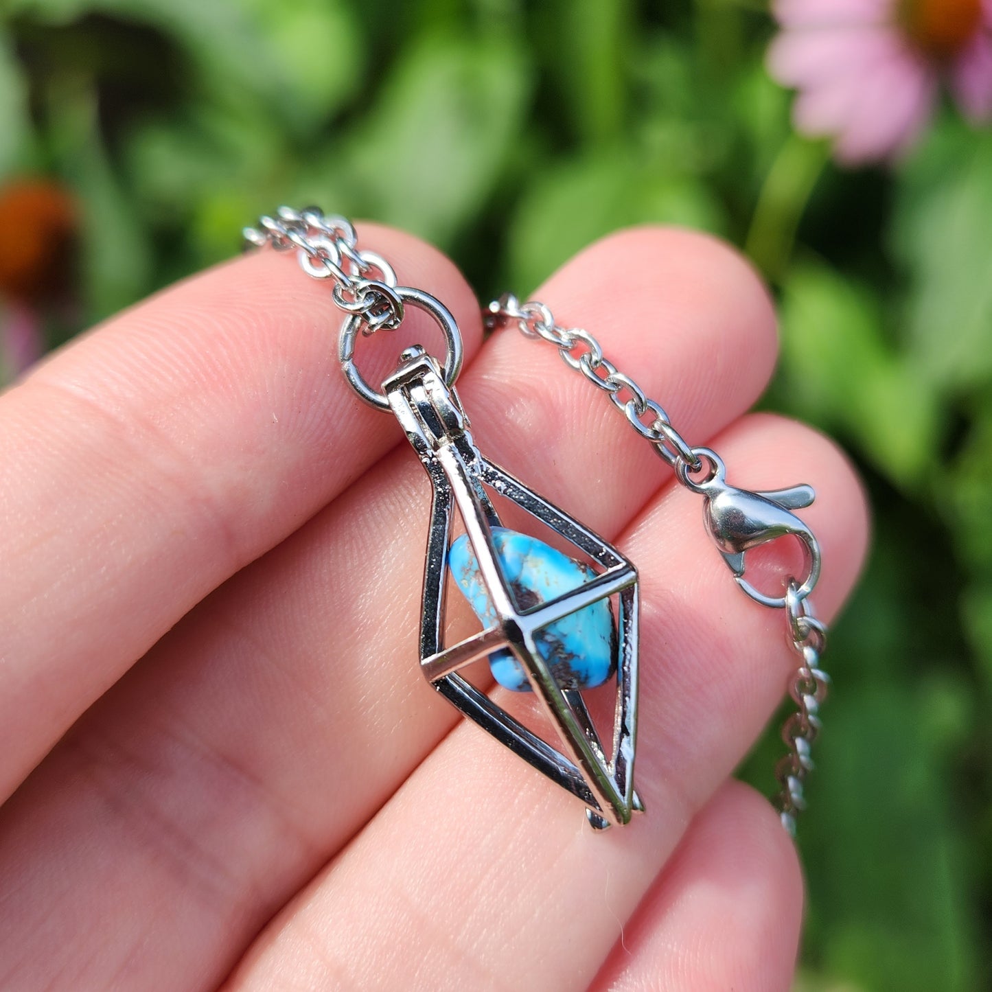 Kazakhstan Turquoise Pendant