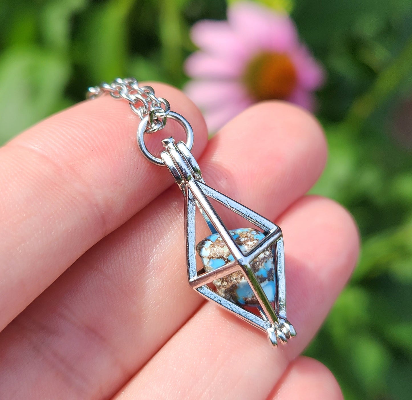 Kazakhstan Turquoise Pendant