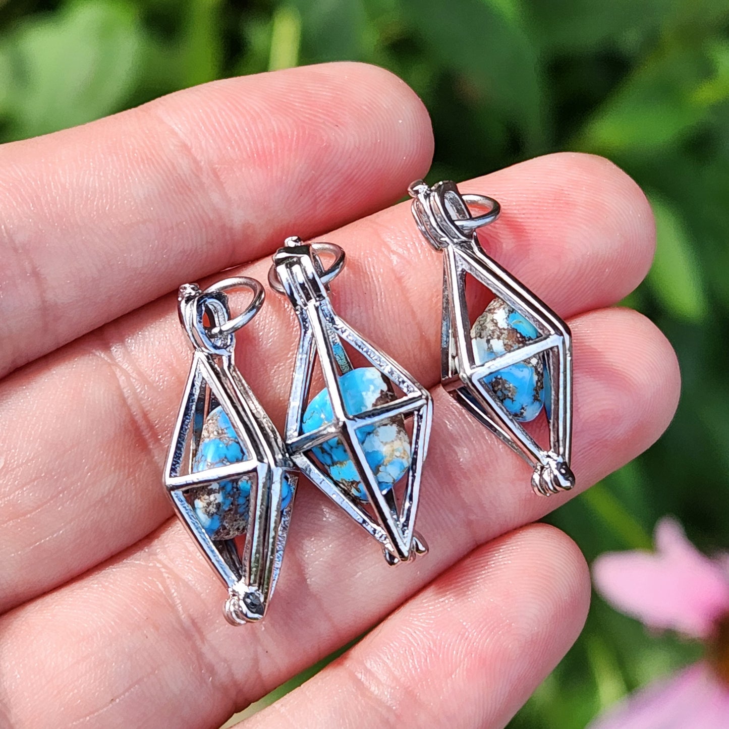 Kazakhstan Turquoise Pendant