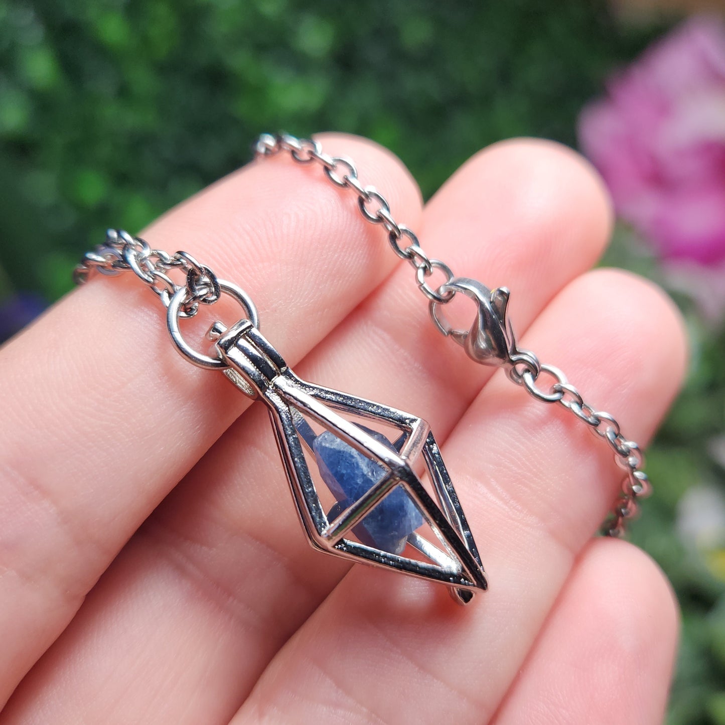 Blue Sapphire Pendant