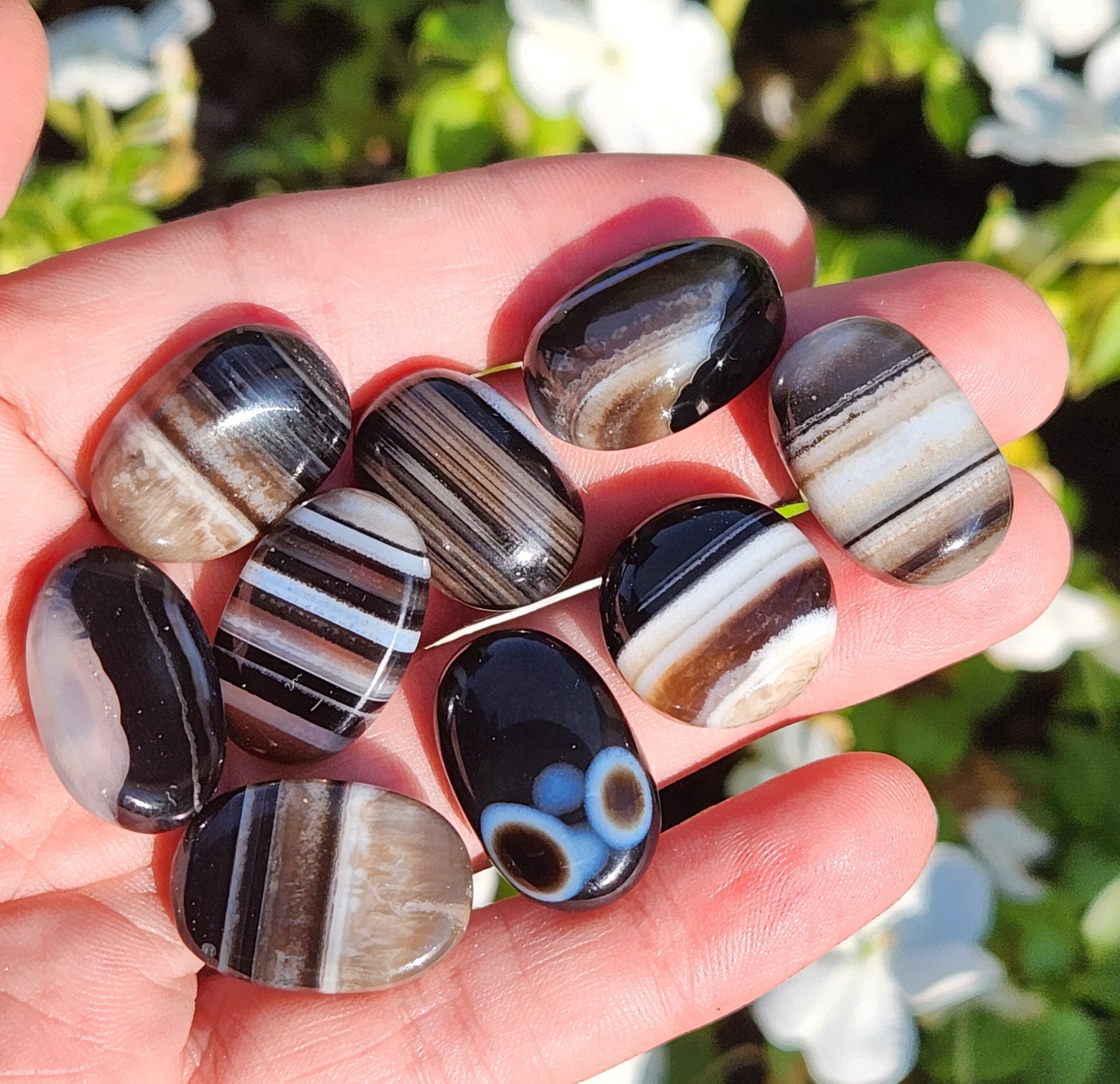 Black Striped Agate