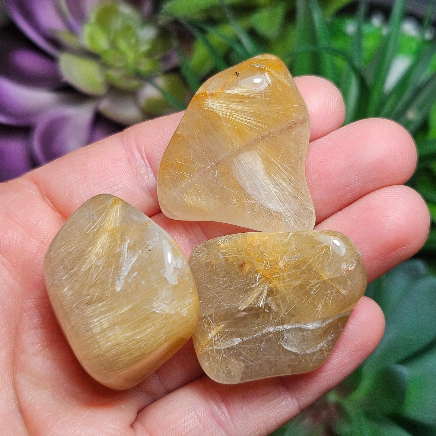 XL Rutilated Quartz Crystal