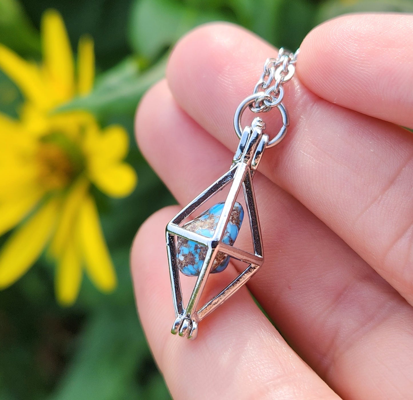 Kazakhstan Turquoise Pendant