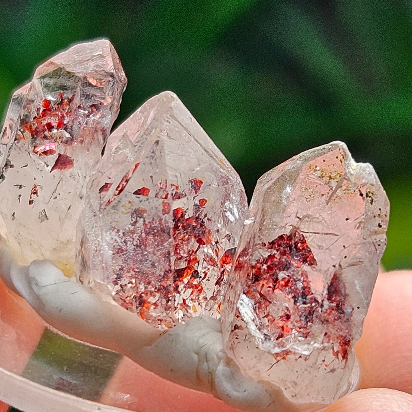 Lepidocrocite in Quartz