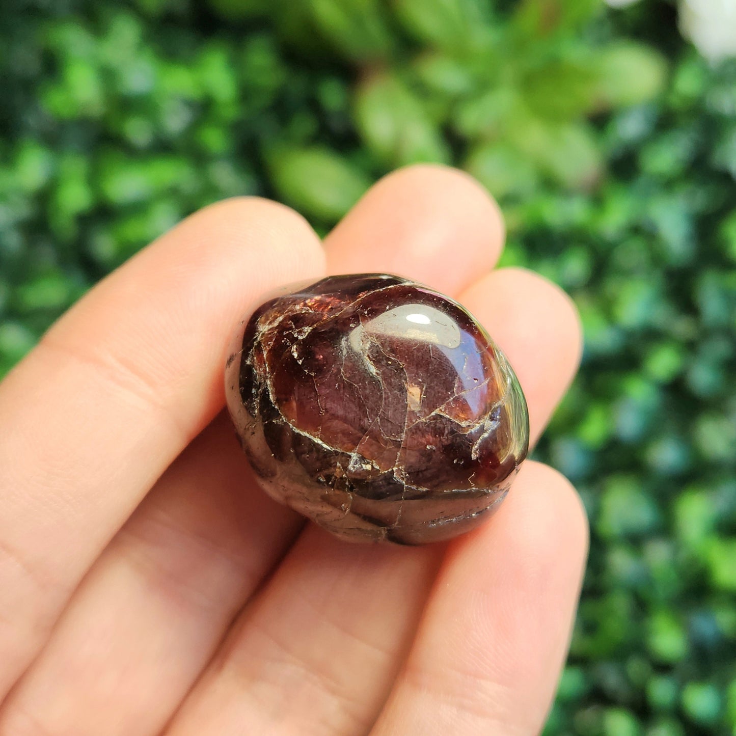 Blood Red Garnet Crystal