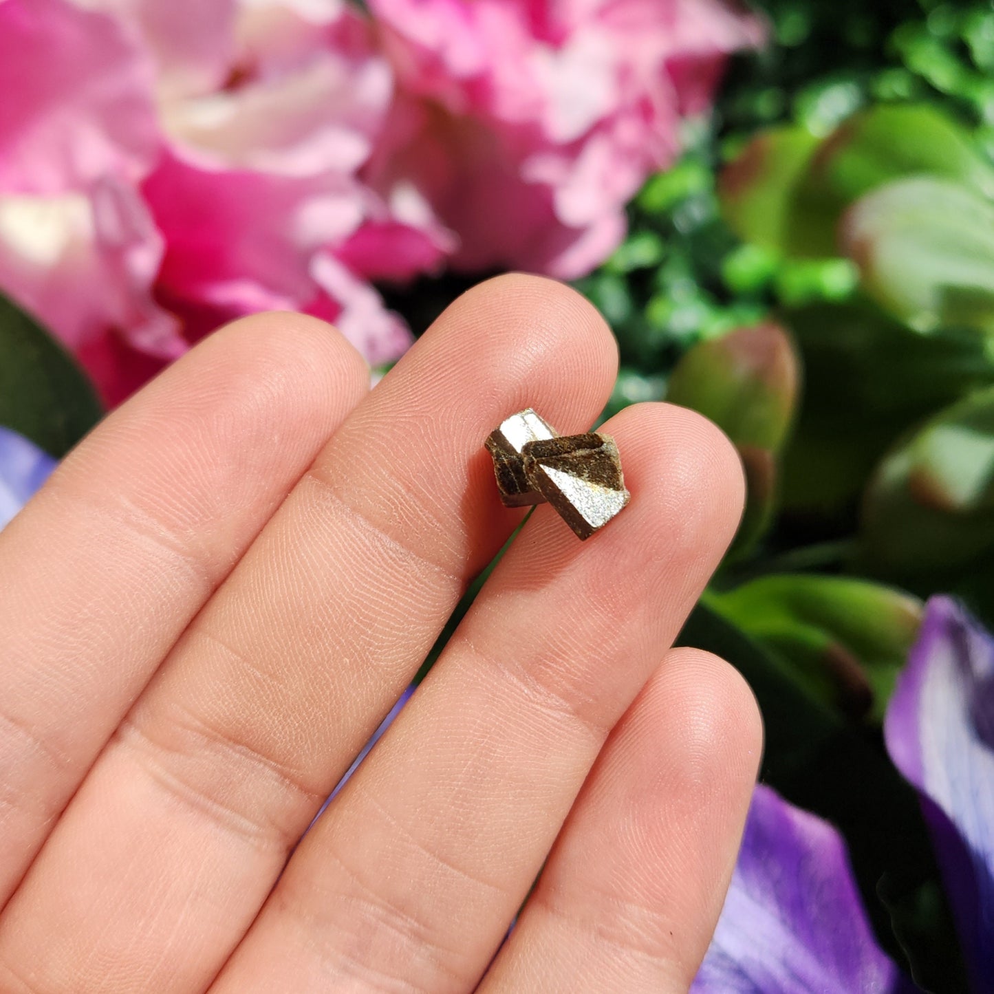 Staurolite Fairy Cross Crystal