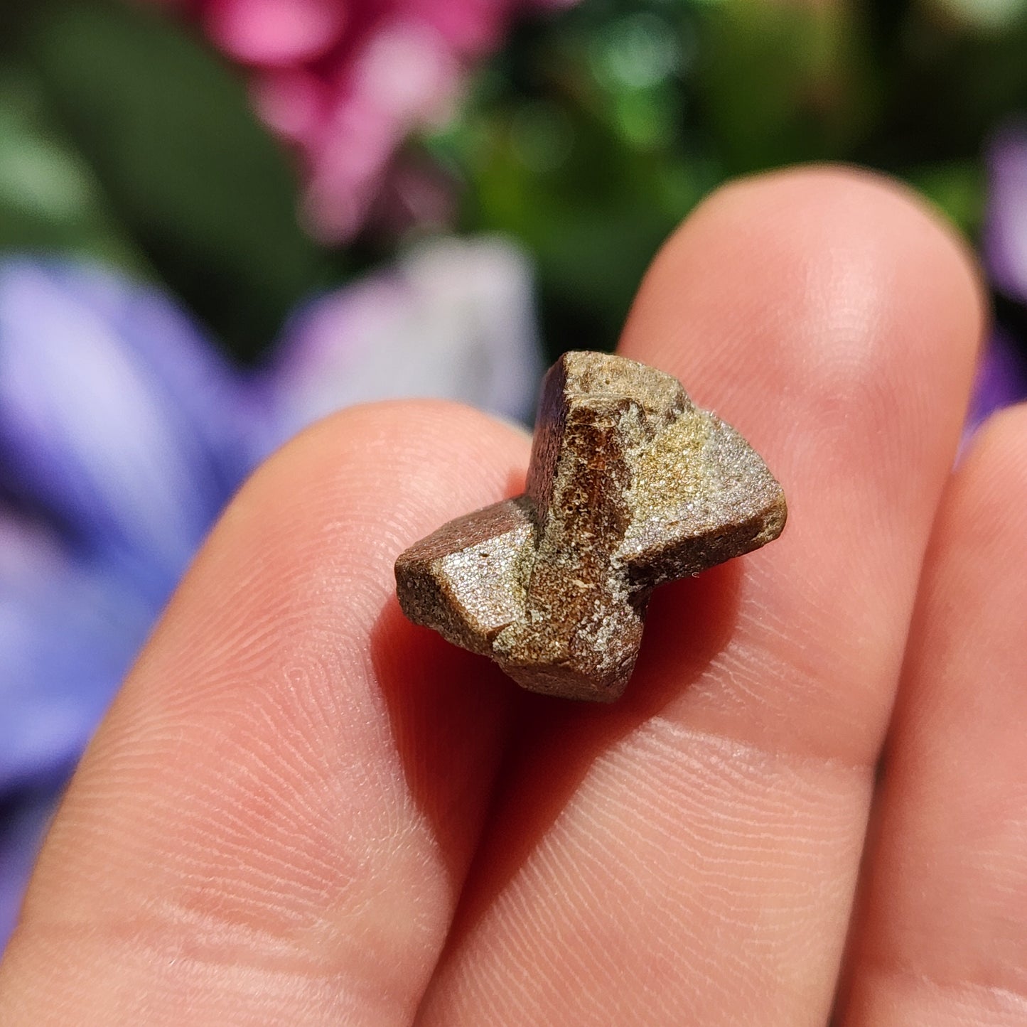 Staurolite Fairy Cross Crystal