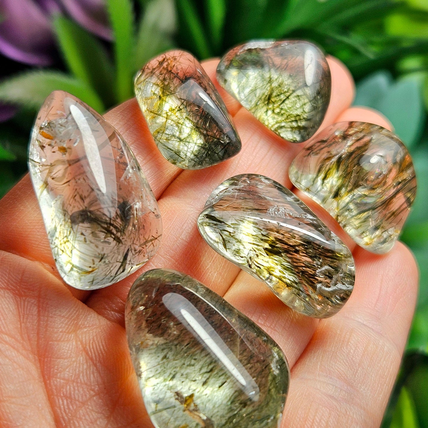 RARE Green Actinolite Quartz