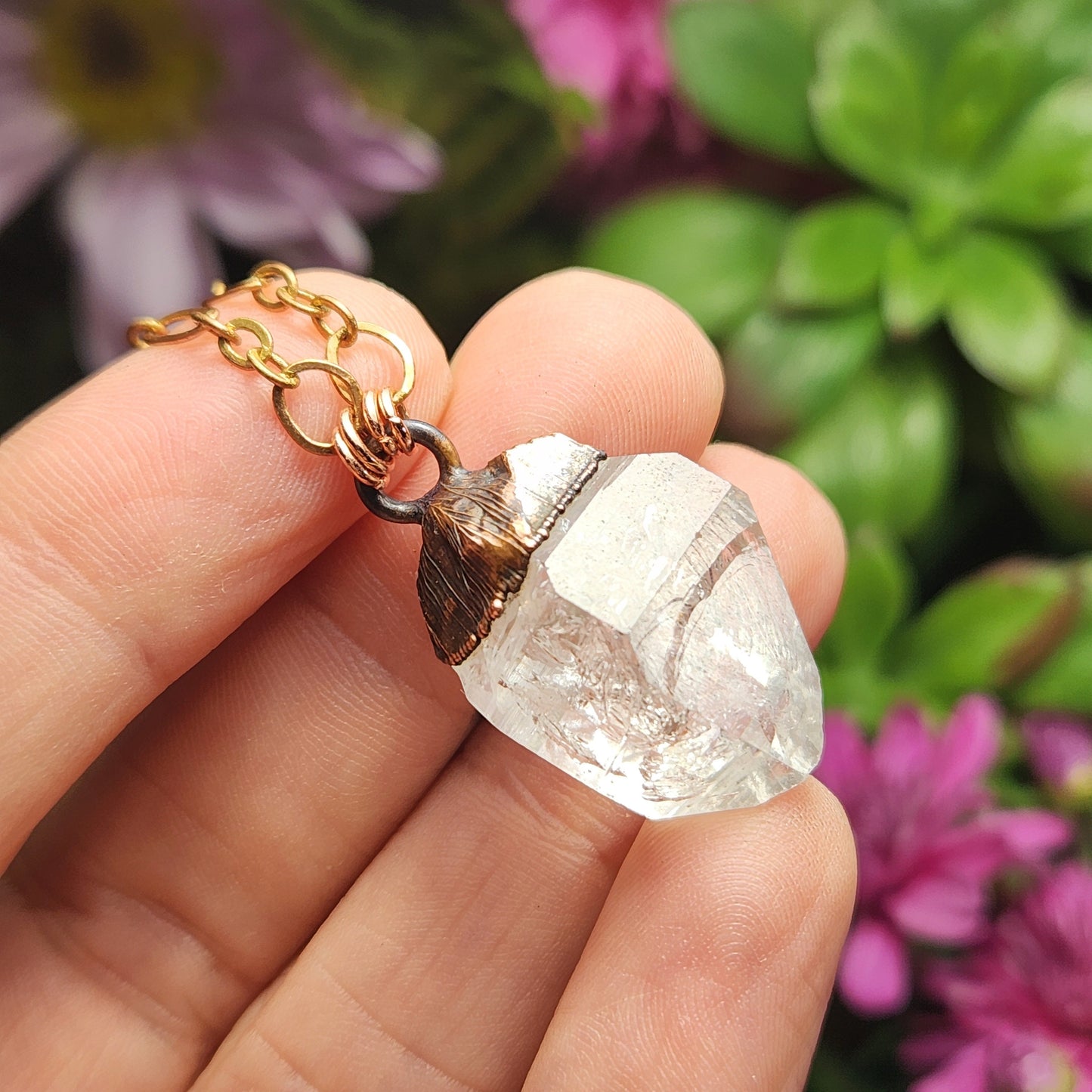 Enhydro Quartz Necklace