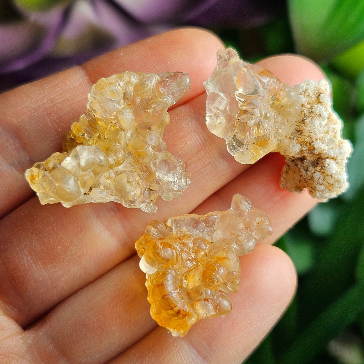 Golden Hyalite Opal