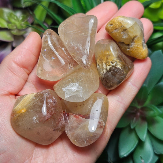 XL Rutilated Quartz Crystal
