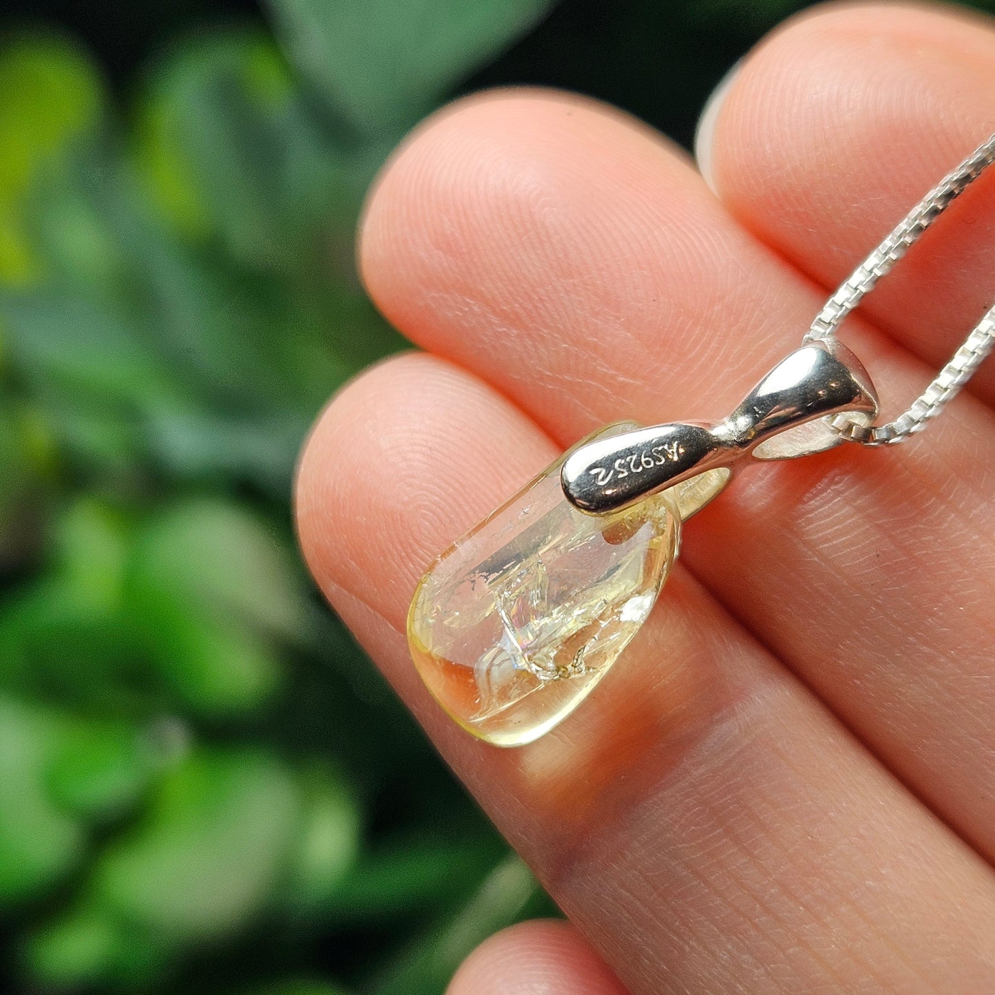 Golden Apatite Pendant