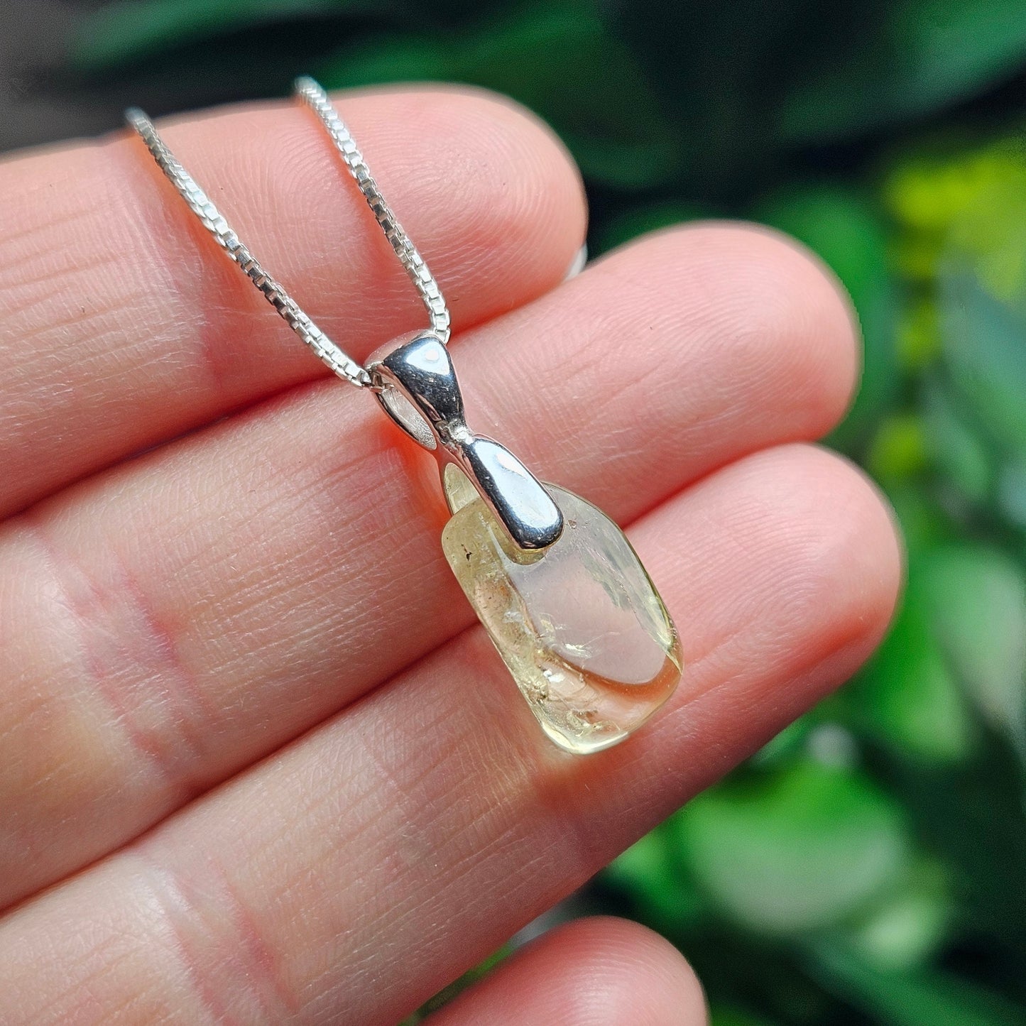 Golden Apatite Pendant