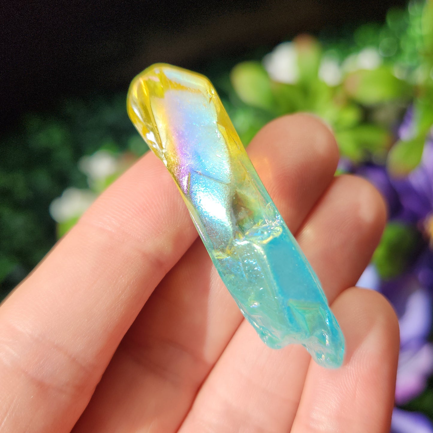 Aura Quartz Crystal
