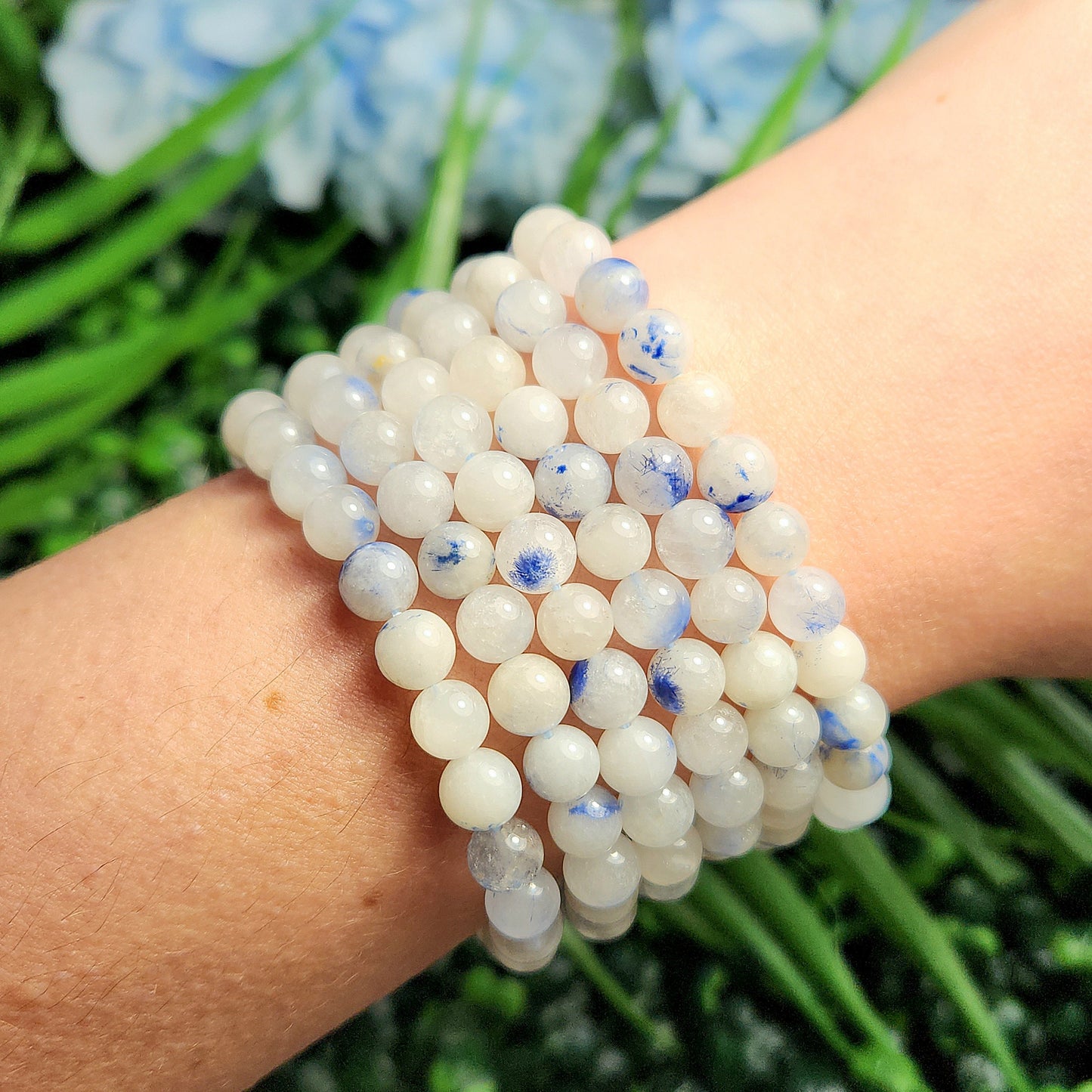 Dumortierite Quartz Bracelet