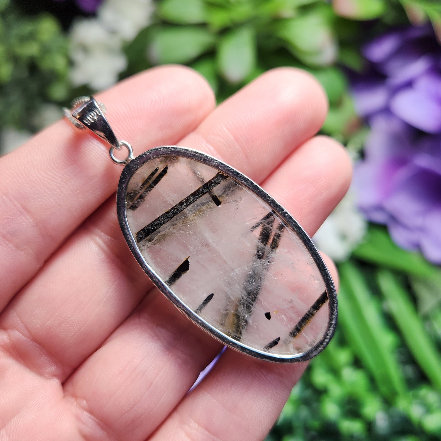 Tourmaline Quartz Pendant