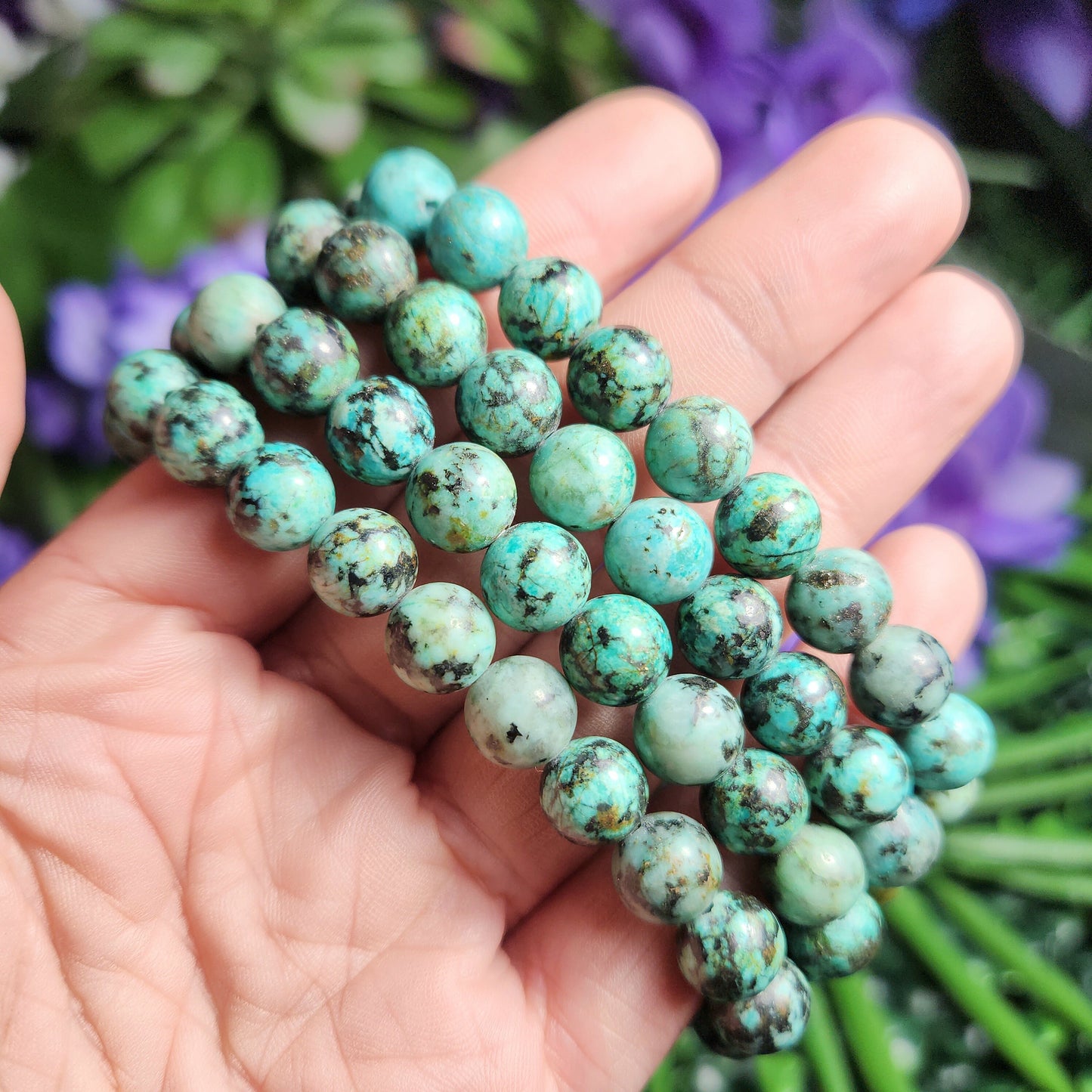 African Turquoise Bracelet