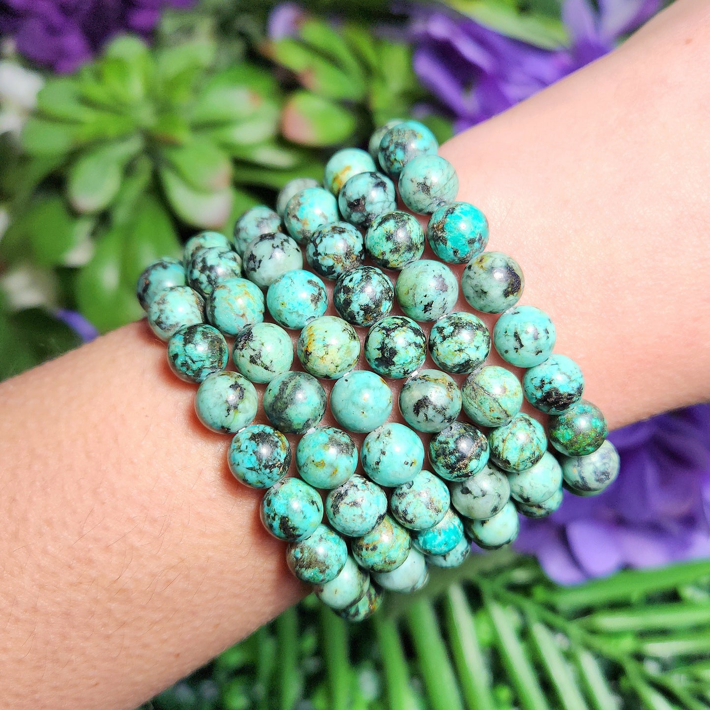 African Turquoise Bracelet