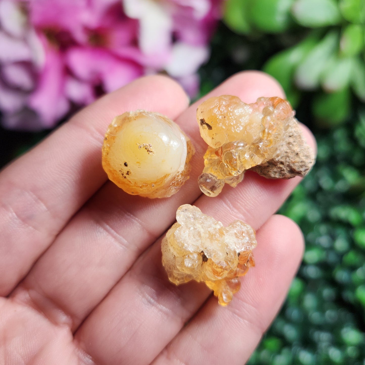 Golden Hyalite Opal