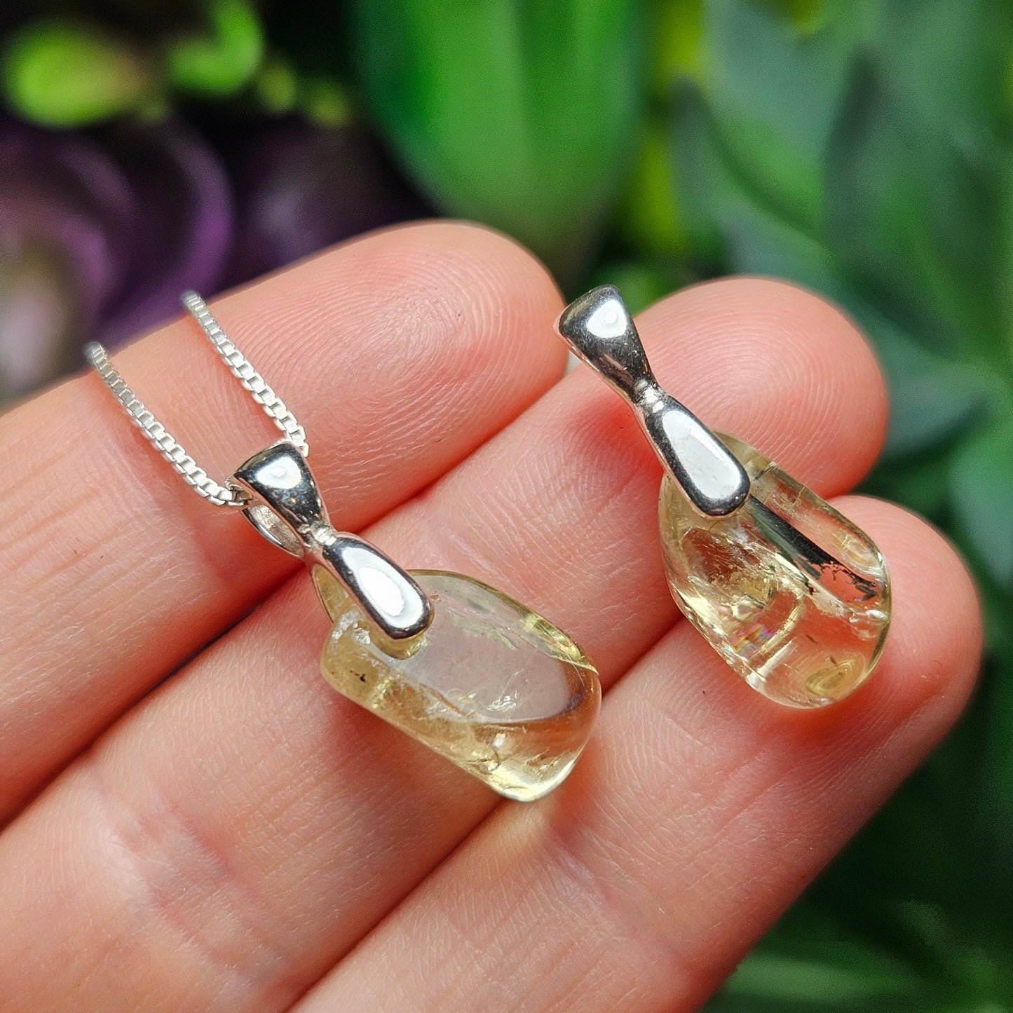 Golden Apatite Pendant