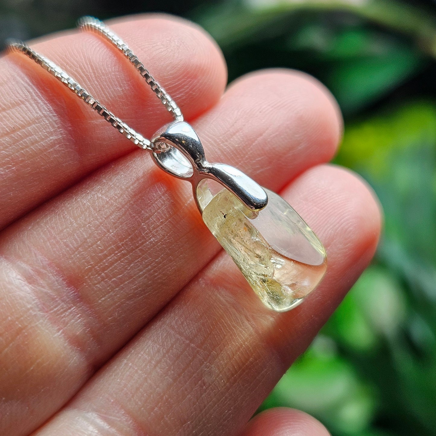 Golden Apatite Pendant