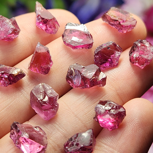 Pink Raspberry Garnet Crystal