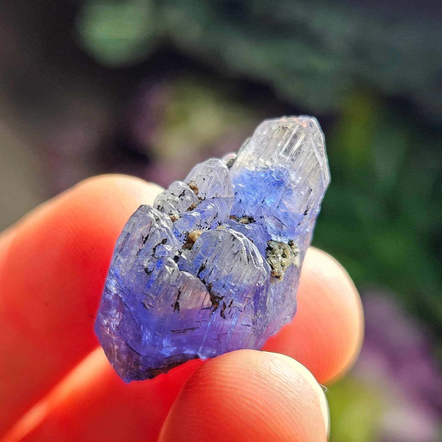 Blue Tanzanite Crystal